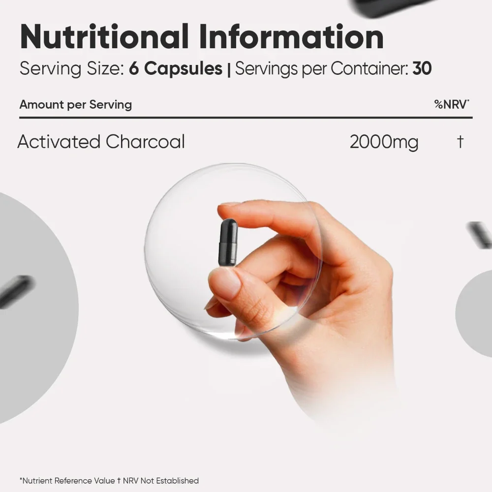 Activated Charcoal Capsules - Image 6