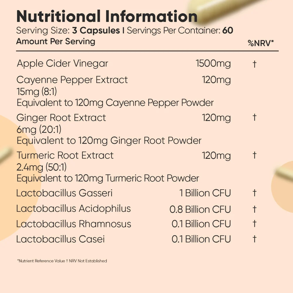 Apple Cider Vinegar Complex Capsules - Image 6