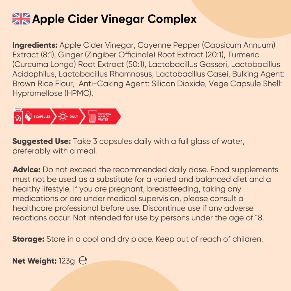 Apple Cider Vinegar Complex Capsules - Image 7