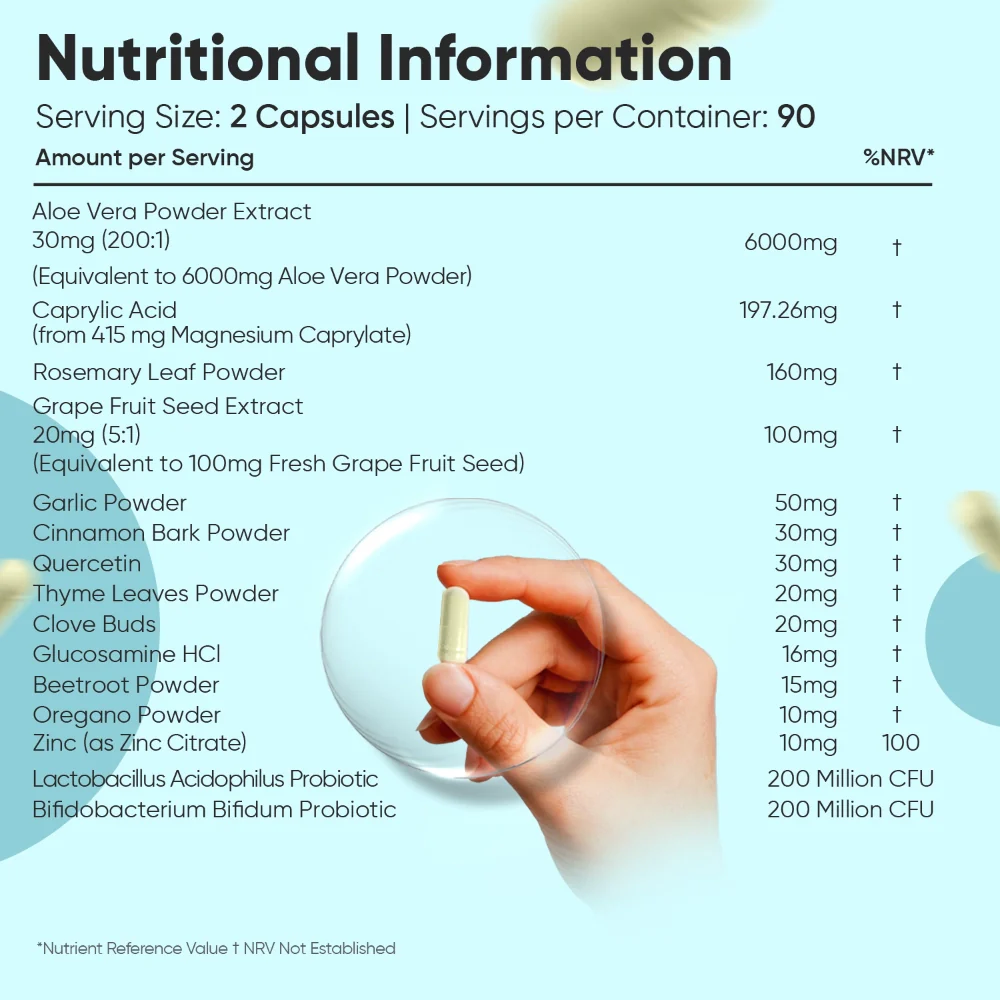 Candida Support Capsules - Image 5