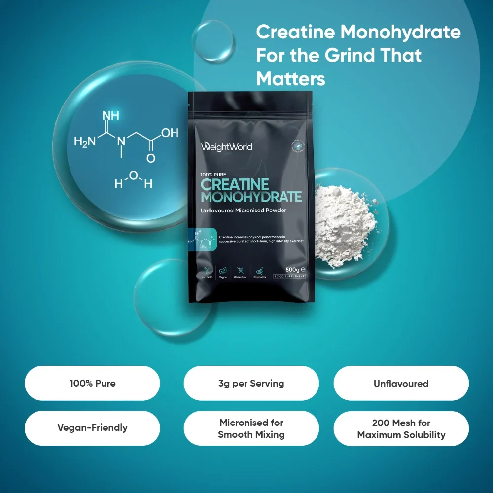 Creatine Monohydrate Micronised Powder - Image 21