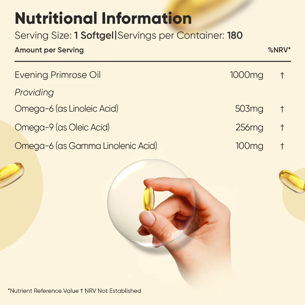 Evening Primrose Oil Softgels - Image 5