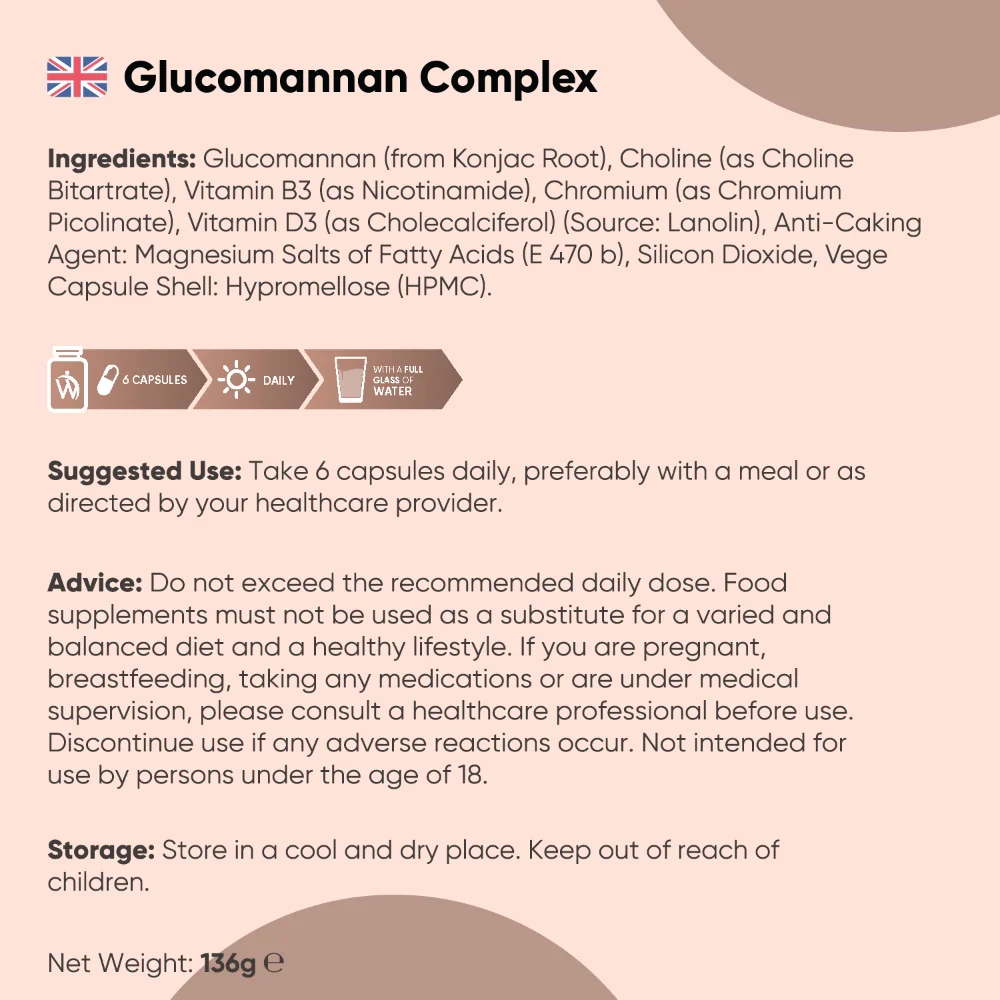 Glucomannan Complex Capsules - Image 7
