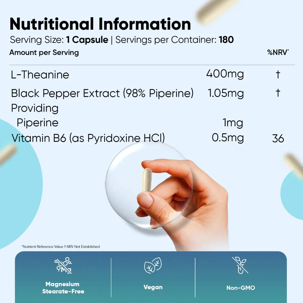 L-Theanine Capsules - Image 5