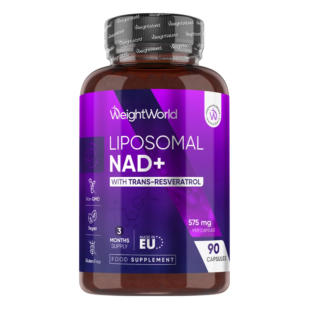 Liposomal NAD+ With Resveratrol Capsules