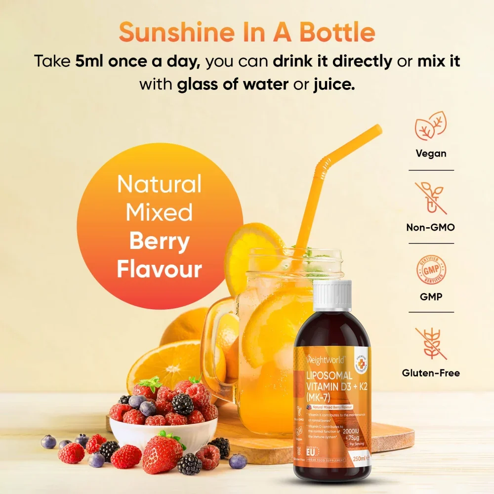 Liposomal Vitamin D3 + K2 Liquid - Image 5