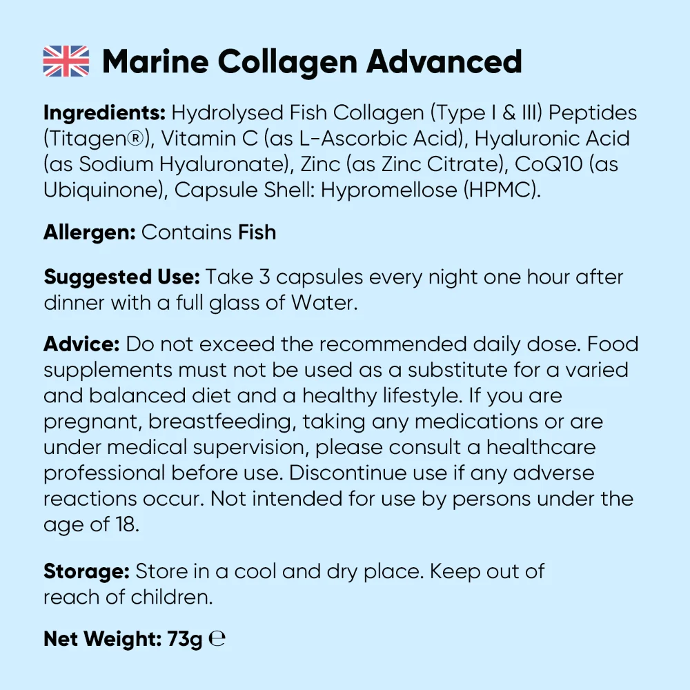Marine Collagen Advanced Capsules - Image 10