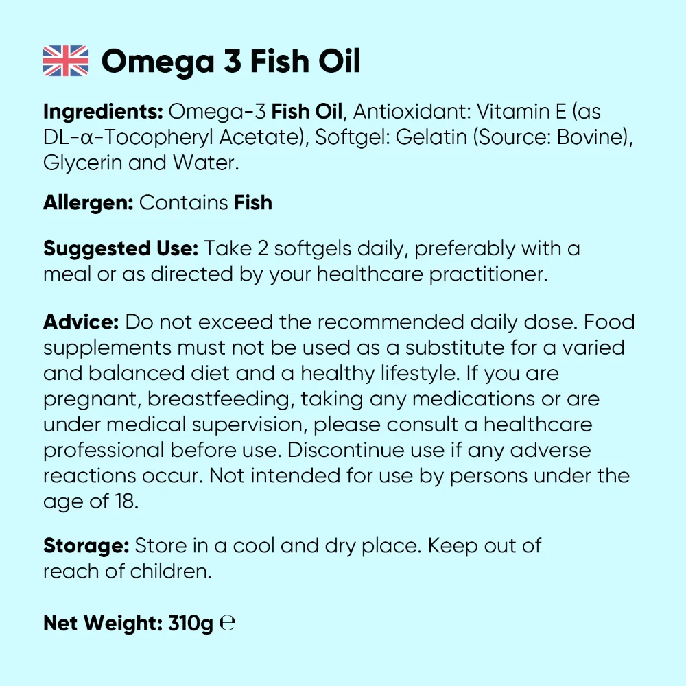 Omega-3 Fish Oil Softgels - Image 9