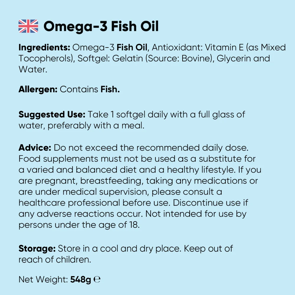Omega-3 Fish Oil Softgels - Image 7