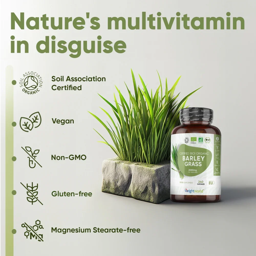Organic Barley Grass Capsules - Image 9