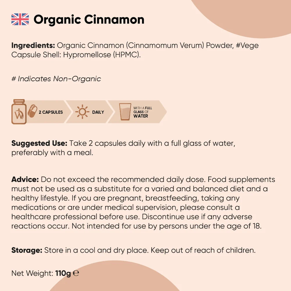 Organic Cinnamon Capsules - Image 6