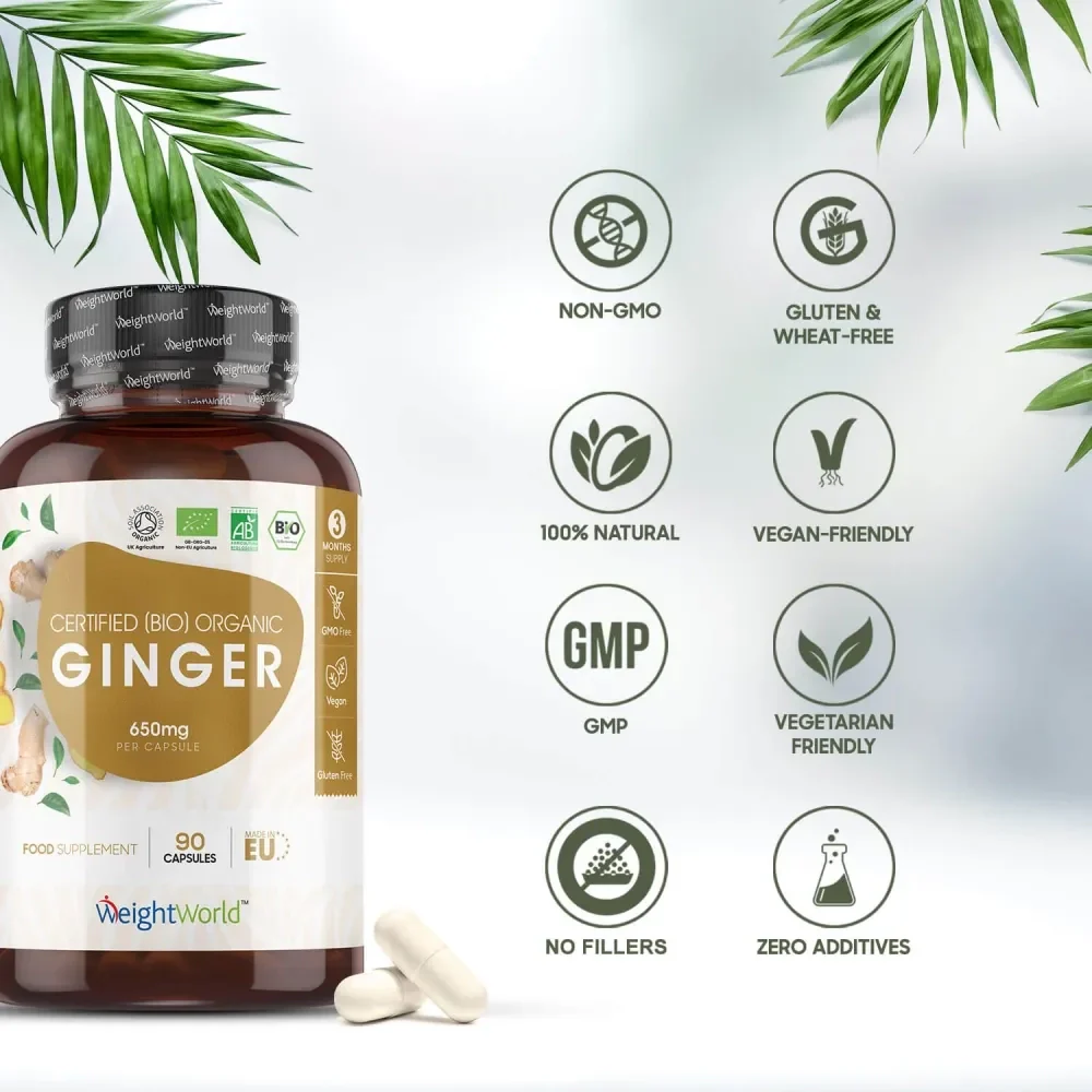 Organic Ginger Capsules - Image 4