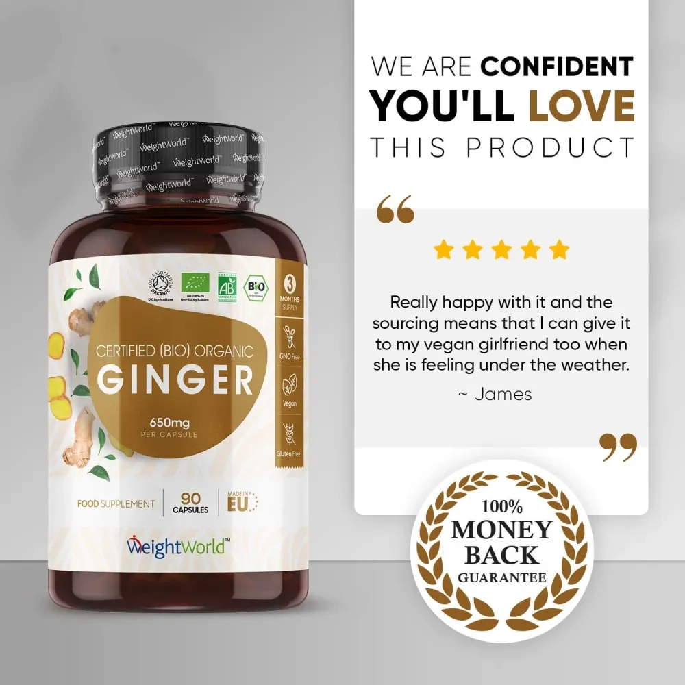 Organic Ginger Capsules - Image 6