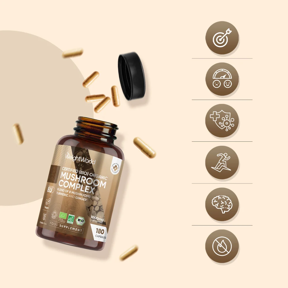 Organic Mushroom Complex Capsules - Image 3
