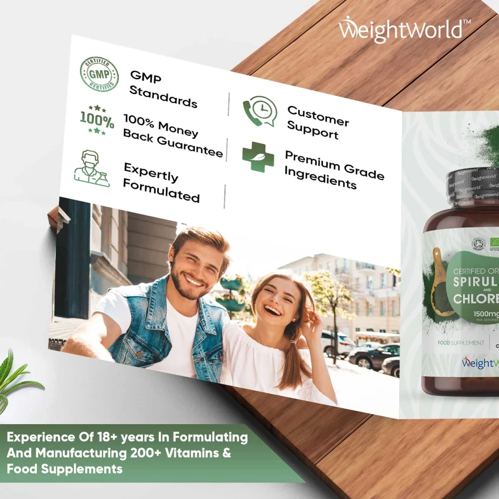 Organic Spirulina and Chlorella Capsules - Image 6