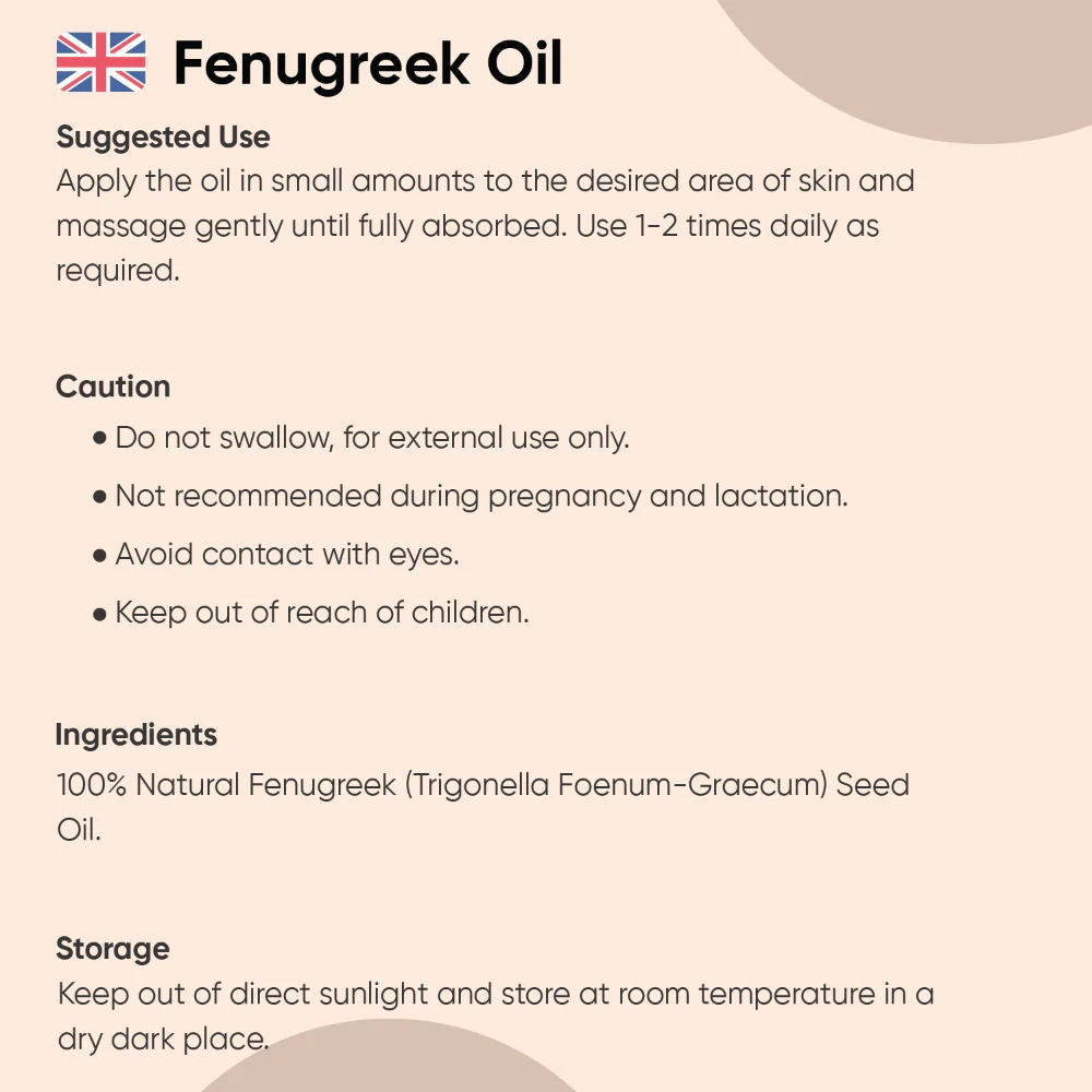 100% Pure Fenugreek Seed Oil - Image 5