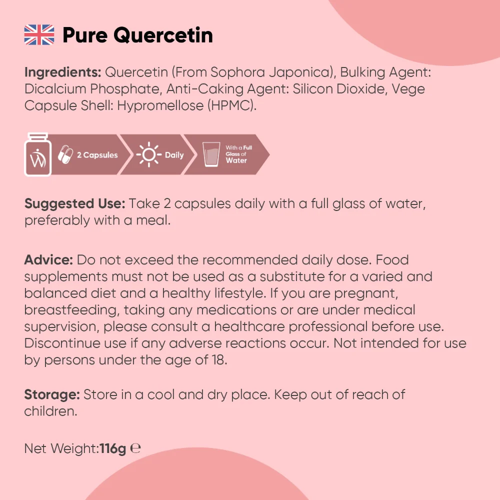 Pure Quercetin Capsules - Image 7