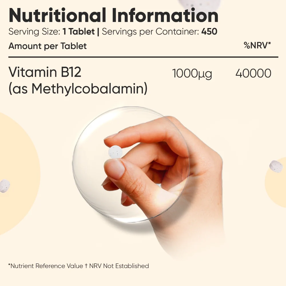 Vitamin B12 Methylcobalamin Tablets - Image 6