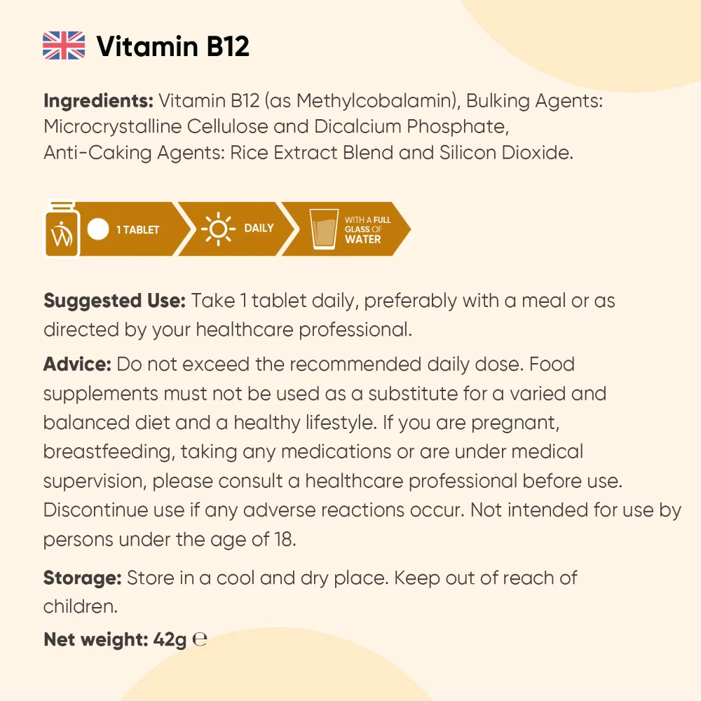 Vitamin B12 Methylcobalamin Tablets - Image 7