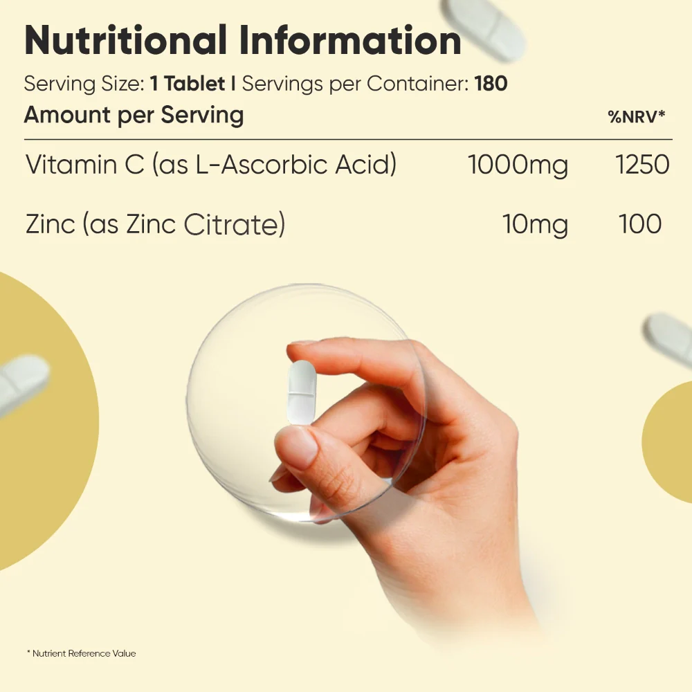 Vitamin C & Zinc Tablets - Image 6