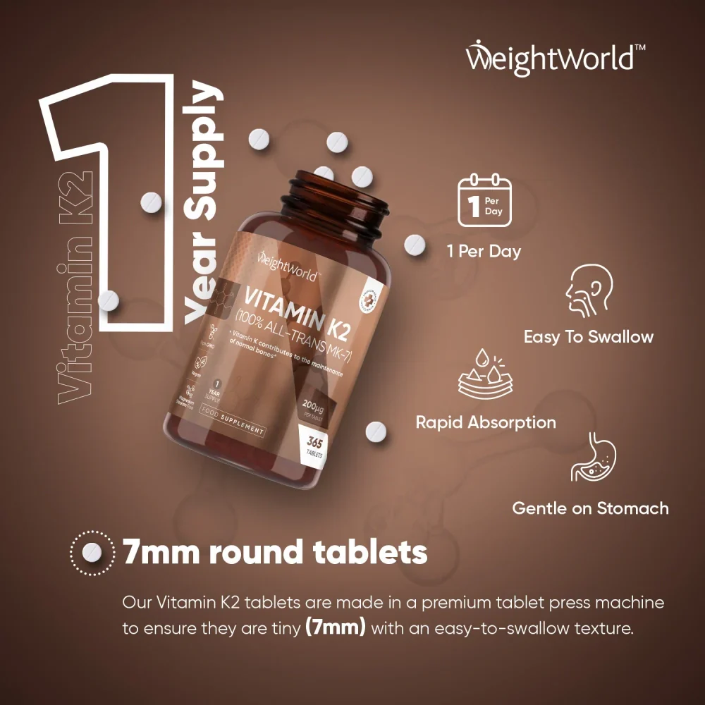 Vitamin K2 MK-7 Tablets - Image 4