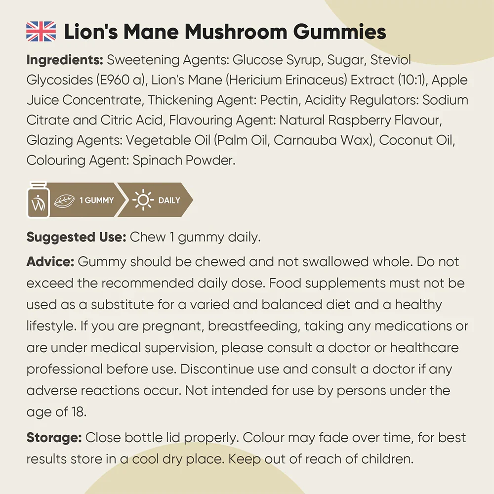 Lion's Mane Mushroom Gummies - Image 6